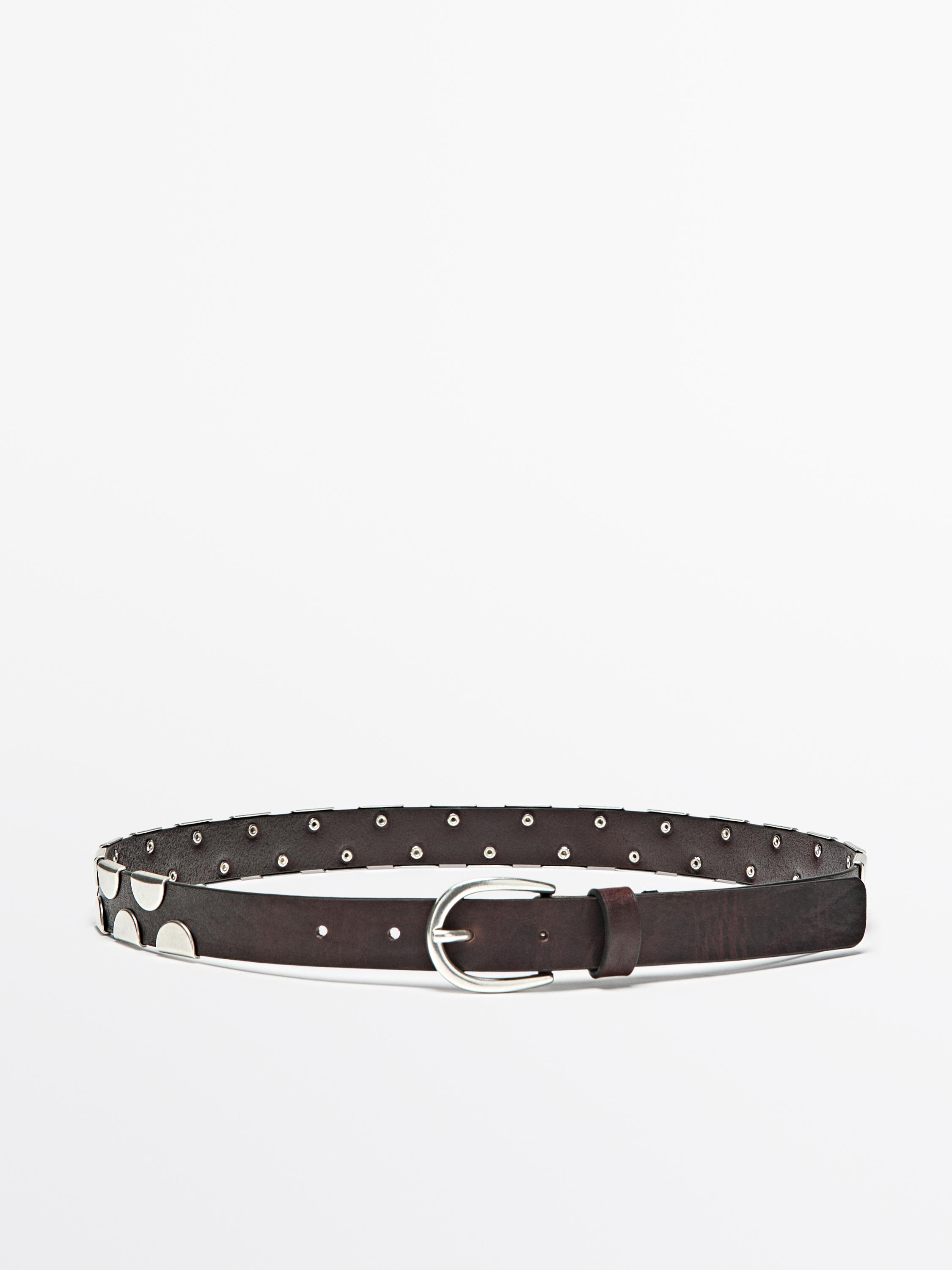 Ceinture à pièces métalliques