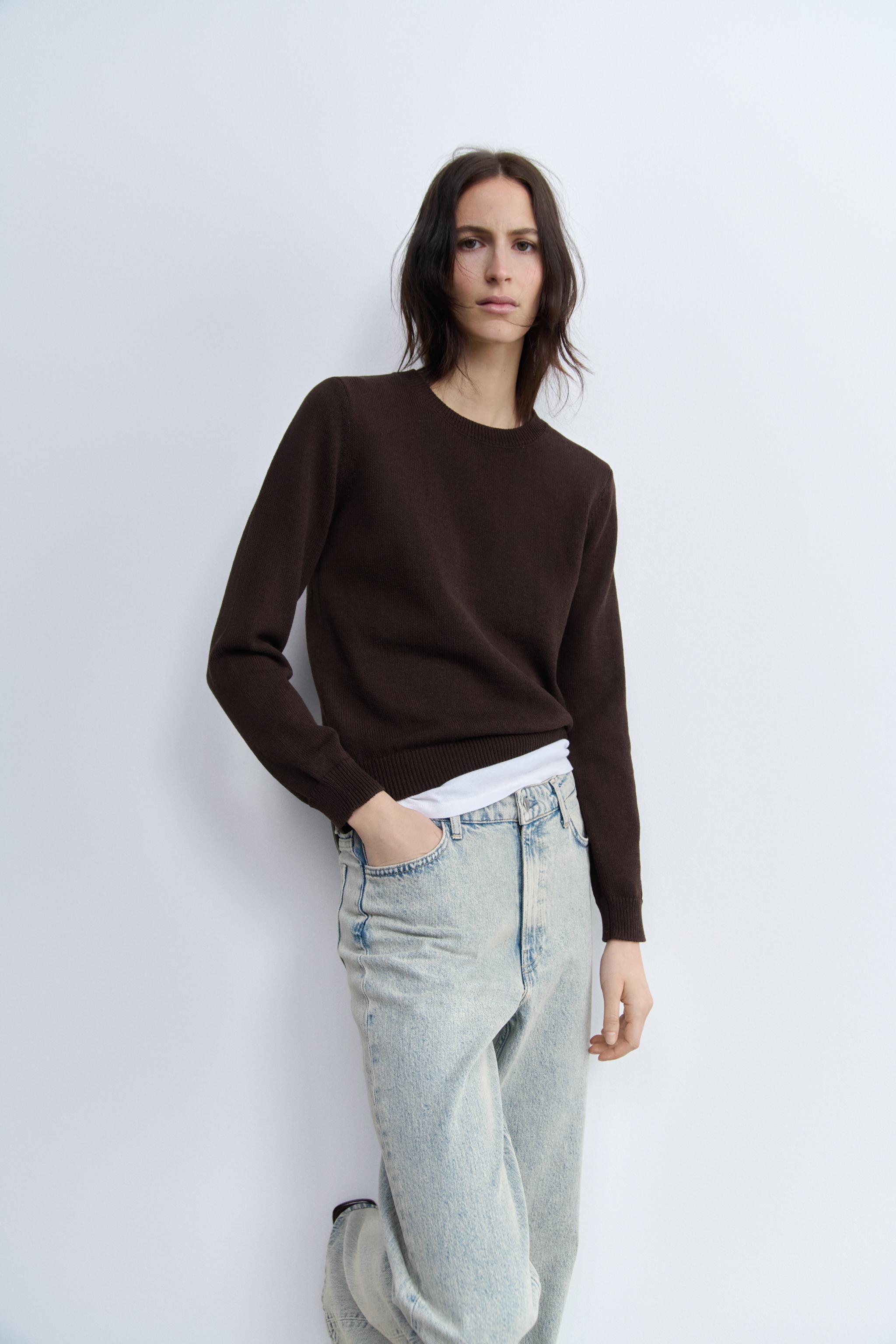 ZW COLLECTIONストレートレッグミッドライズデニムパンツ ZW COLLECTIONストレートレッグミッドライズデニムパンツ