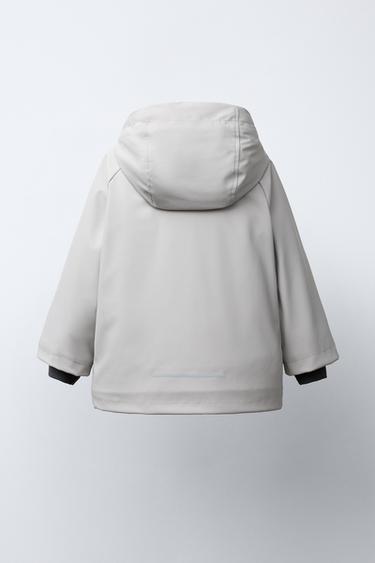RUBBERISED WATER-RESISTANT RAINCOAT - Ice by Zara - Image 3
