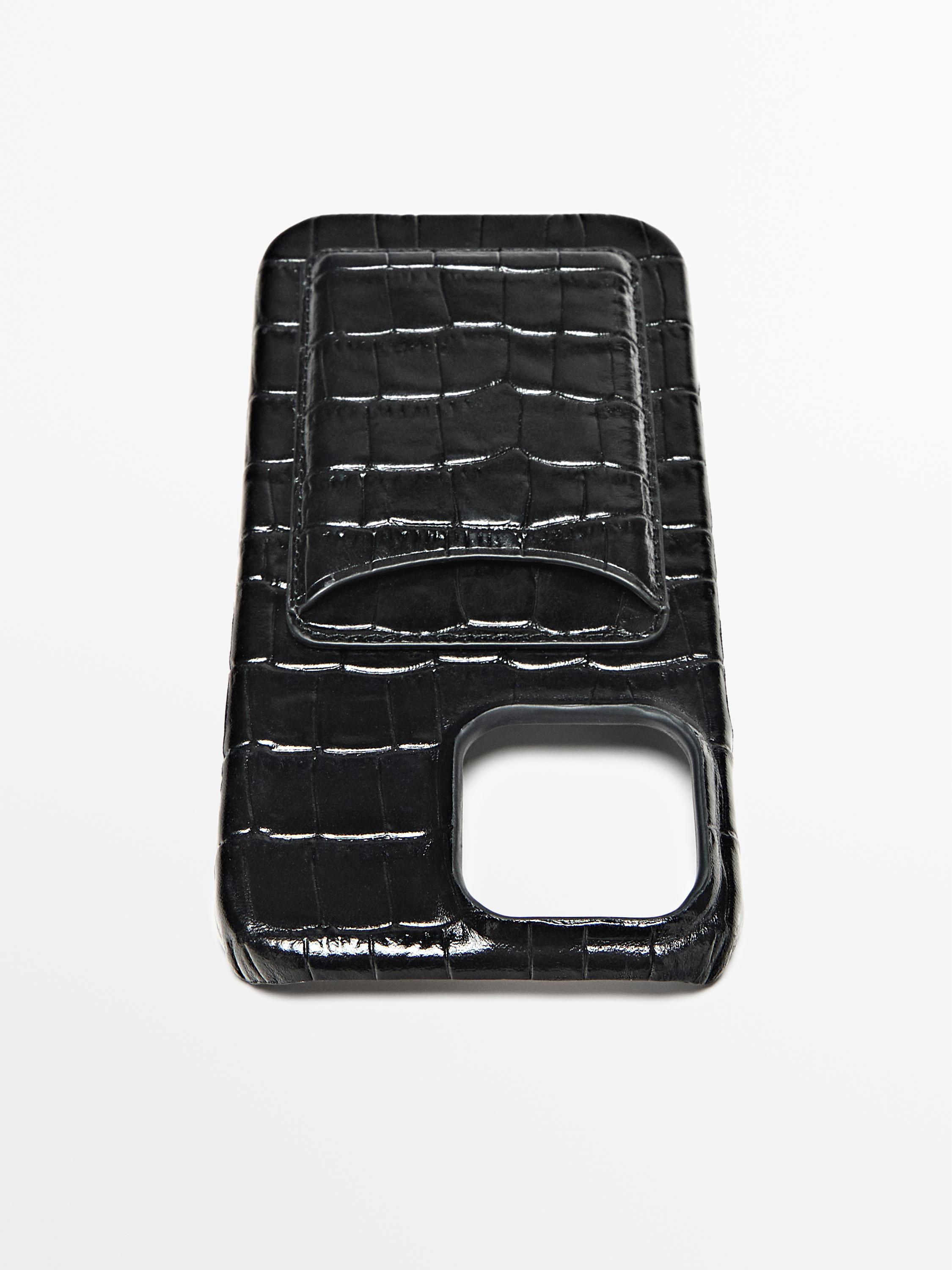 Nappa leather iPhone 16 Pro Max case