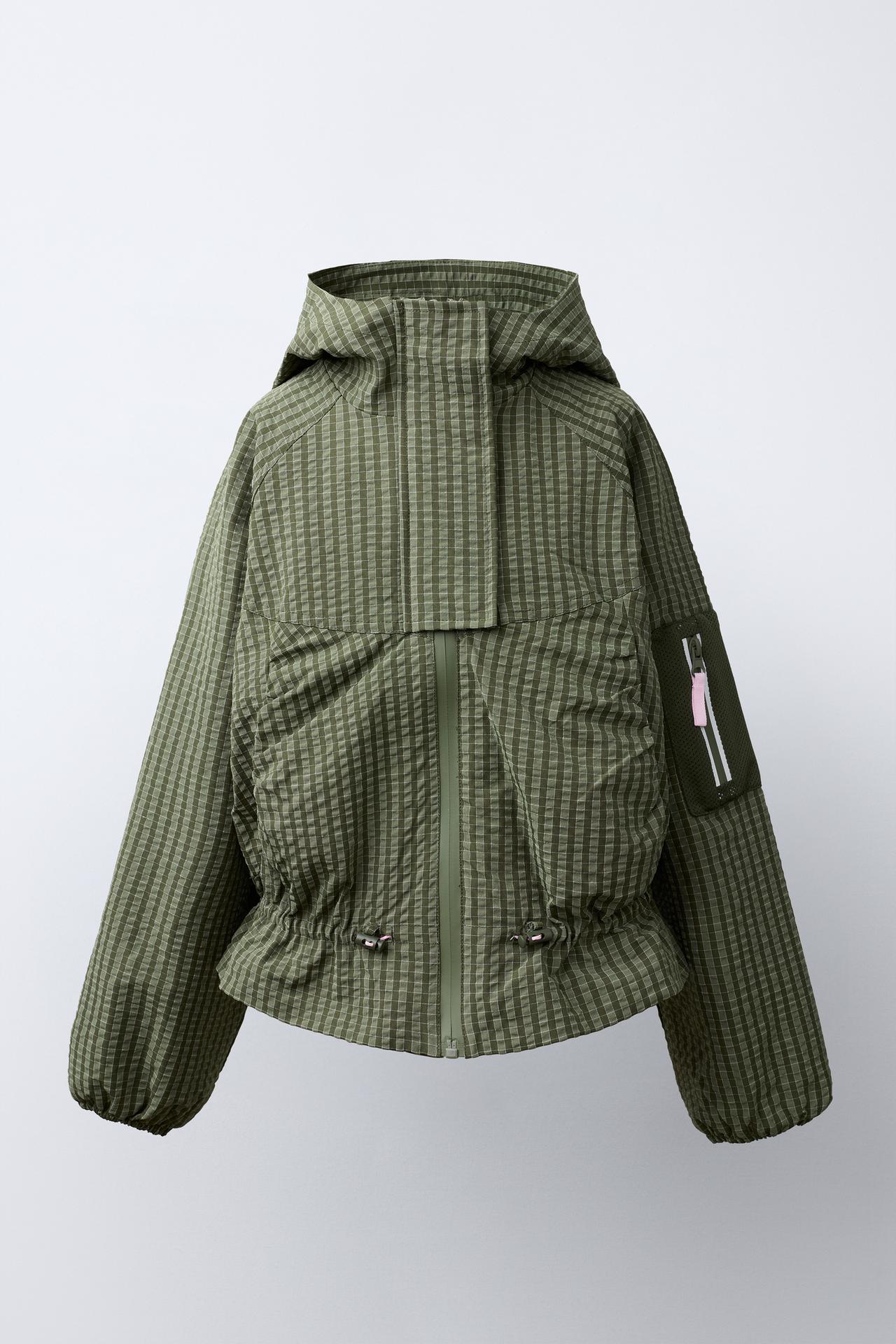 TECHNICAL WATER-REPELLENT SOFTSHELL JACKET — Mid-green