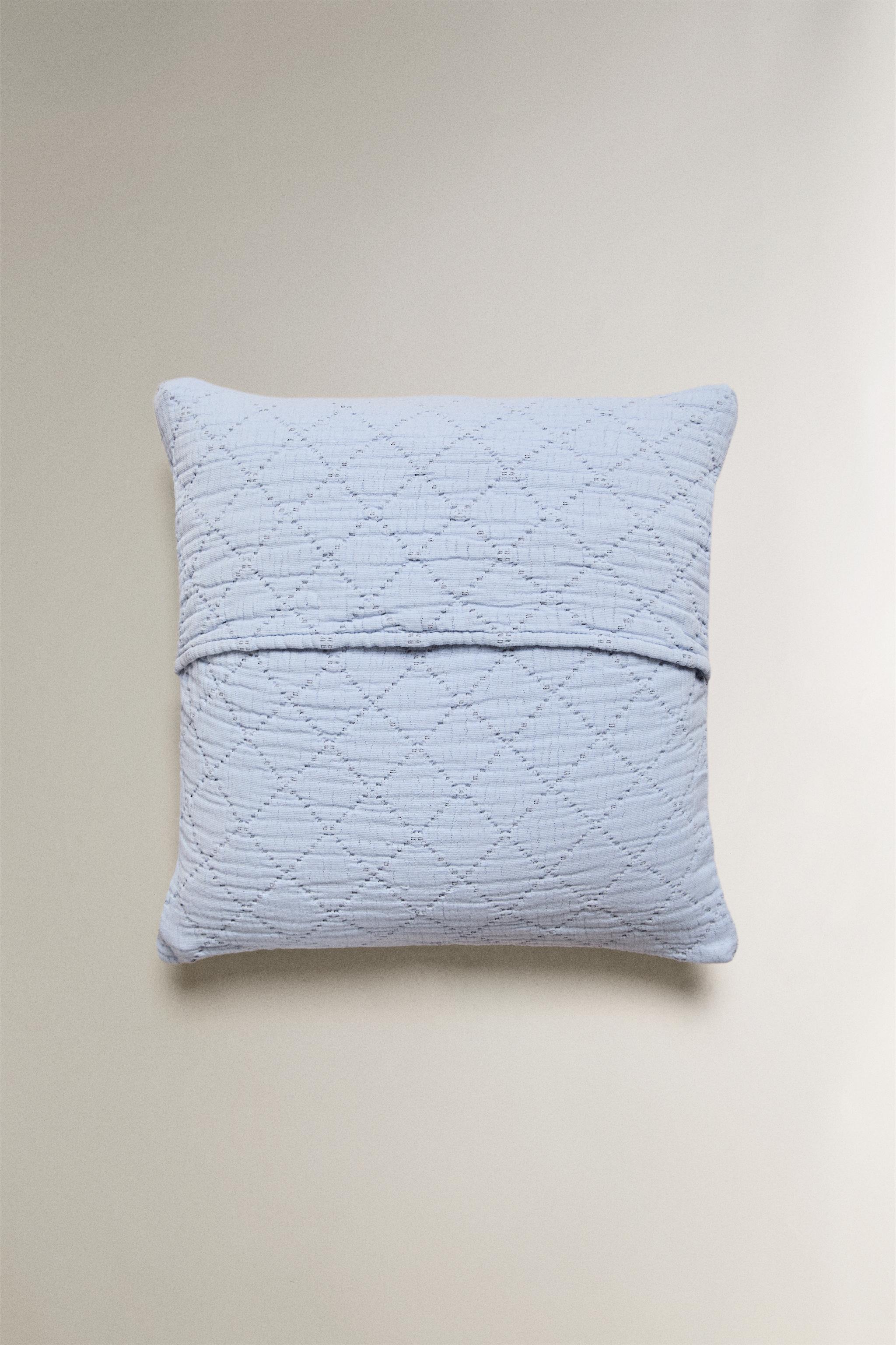 Zara KIDS DIAMOND THROW PILLOW COVER — фото 3