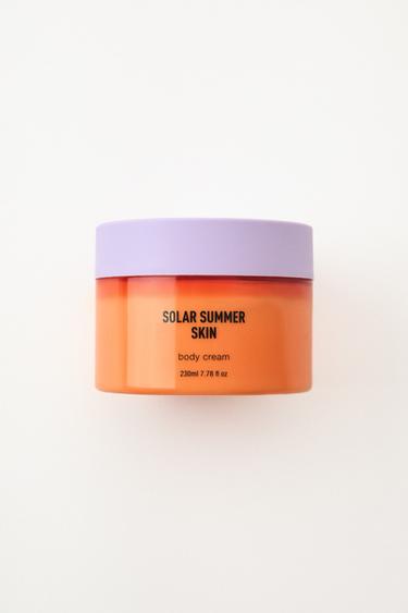 Zara SOLAR SUMMER SKIN BODY CREAM 230 ML (7.78 FL. OZ). - TINTED LEATHER - Image 0