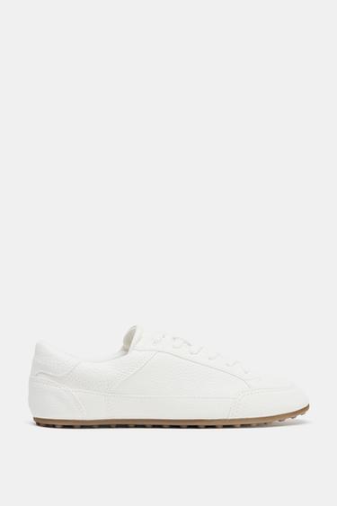 DERBY TRAINERS - White by Zara