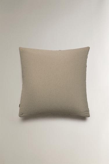 FLORAL CUSHION COVER - Light beige by Zara - Image 2
