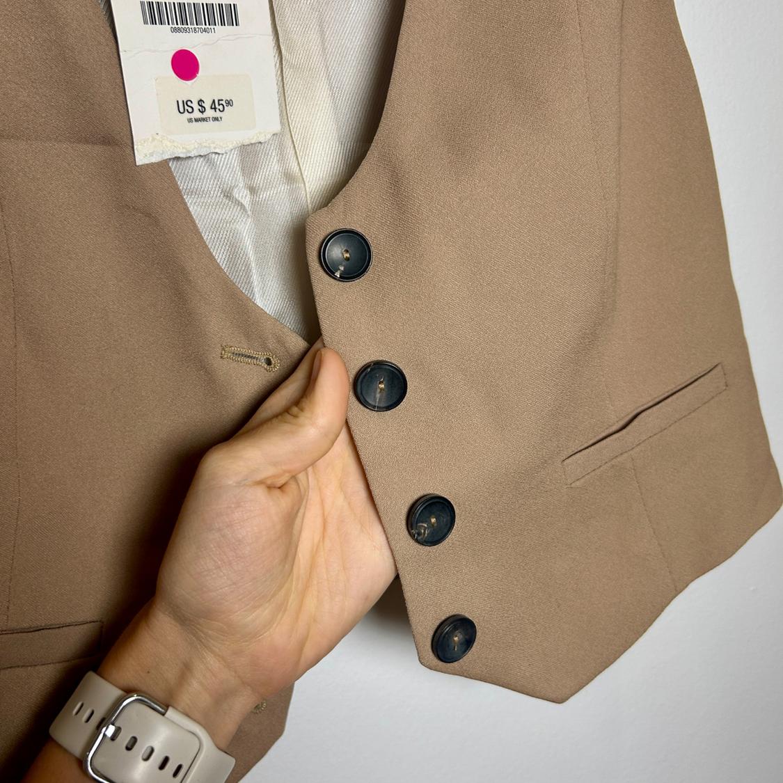 TAILORED SHORT WAISTCOAT - Image 3
