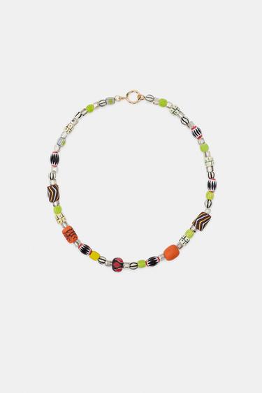 COLLAR PIEZAS CERÁMICA - Multicolor de Zara