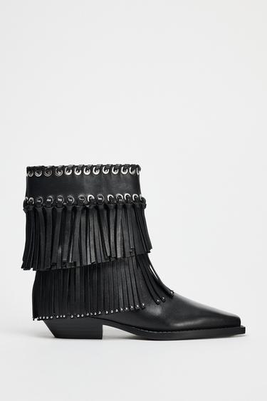 レザーブーツ - レディース | 最新コレクション | ZARA 日本