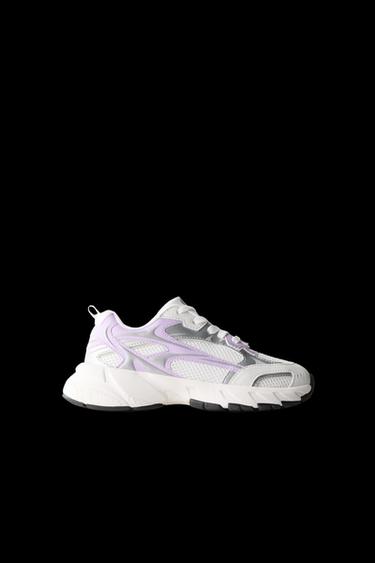 ZAPATILLA DEPORTIVA REJILLA - Morado de Zara - Imagen 0