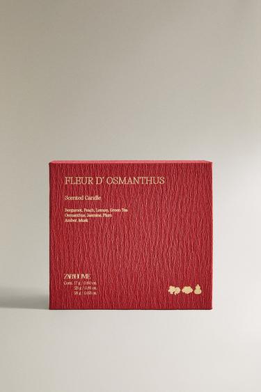 SET OF FLEUR D'OSMANTHUS SCENTED CANDLES - Crystal by Zara - Image 3
