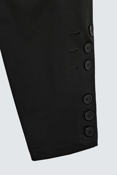 PANTALON COUPE BALLON HARRY LAMBERT FOR ZARA X DISNEY - Noir de Zara - Image 5