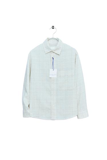 STORIESZ - KARIRASTA SRAJCA Z BOMBAŽEM IN LANU - Modra od Zare