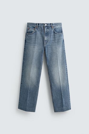 Zara FARMERKE BOOTCUT KROJA – svetloplava