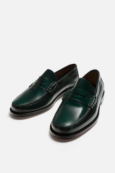 MOCASSIN CASTELLANO 1920 ® X ZARA HOMME - Vert de Zara - Image 3