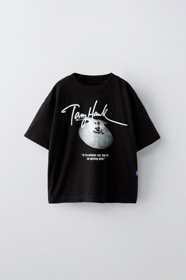 ФУТБОЛКА TONY HAWK™ — ЧЕРНЫЙ от Zara — изображение 0