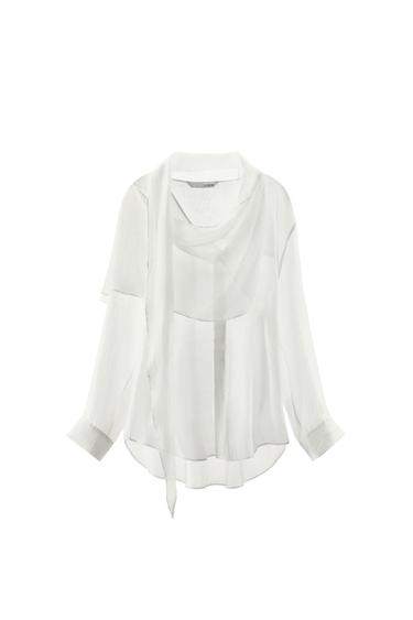 ΠΟΥΚΑΜΙΣΟ ΜΕ ΜΑΝΤΗΛΙ ZW COLLECTION