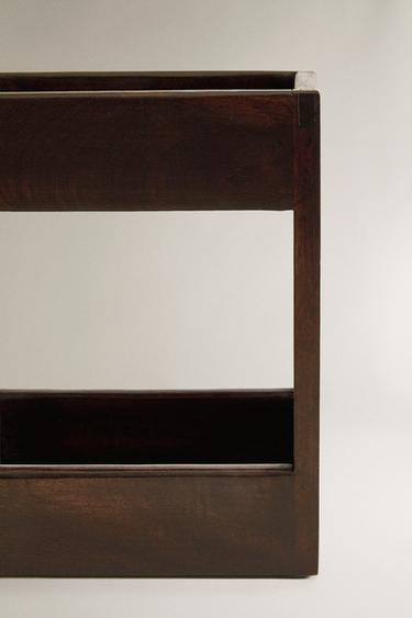 PETIT MEUBLE DE RANGEMENT - Marron foncé de Zara - Image 3