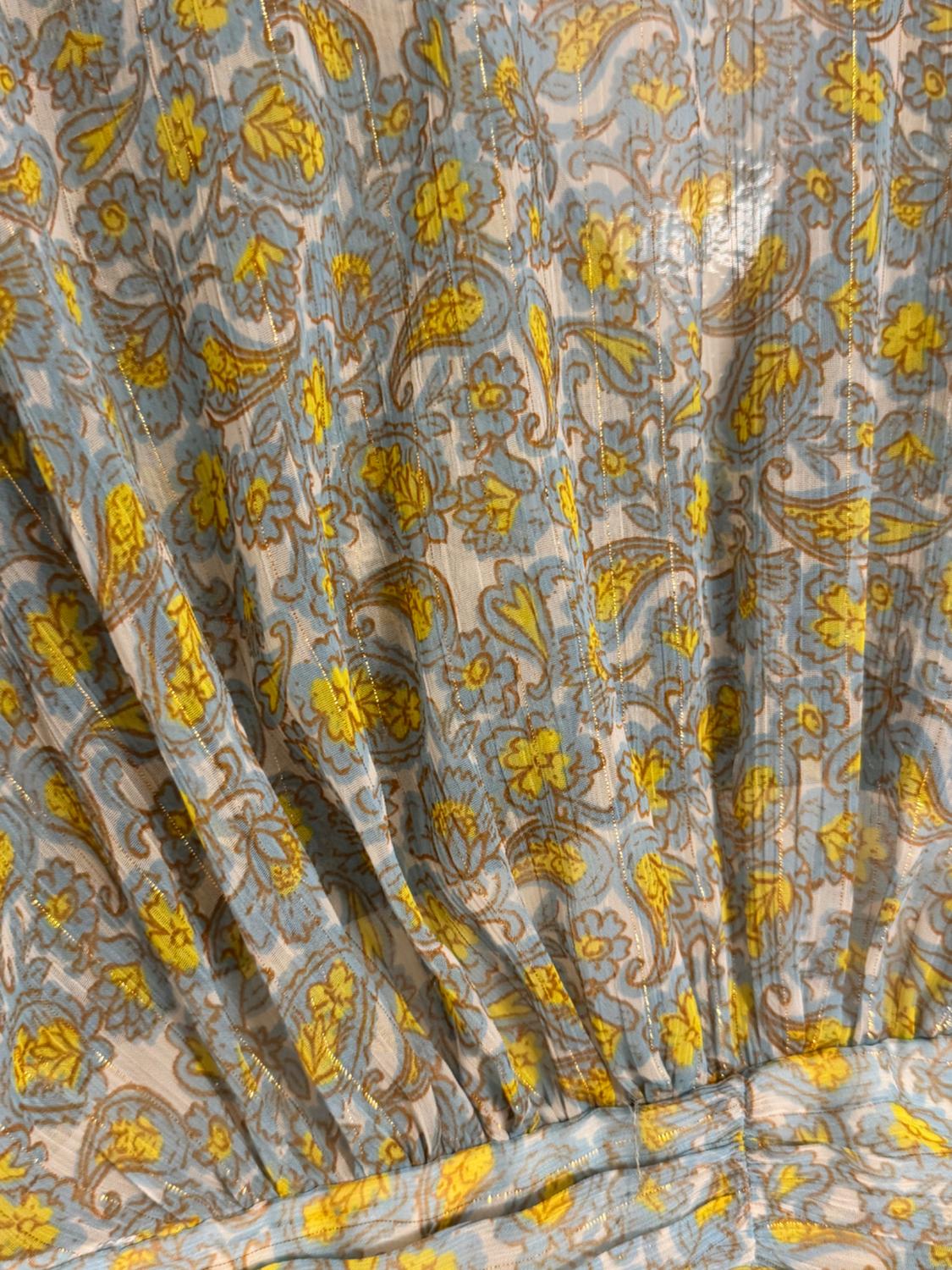 PRINTED SHIRT WITH METALLIC THREAD - Image 2