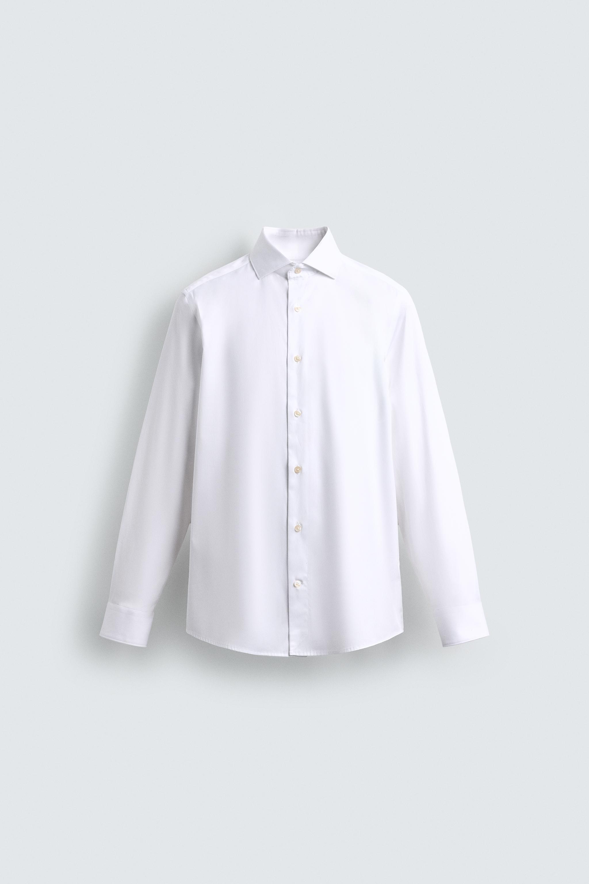 REGULAR FIT SHIRT - White | ZARA United States