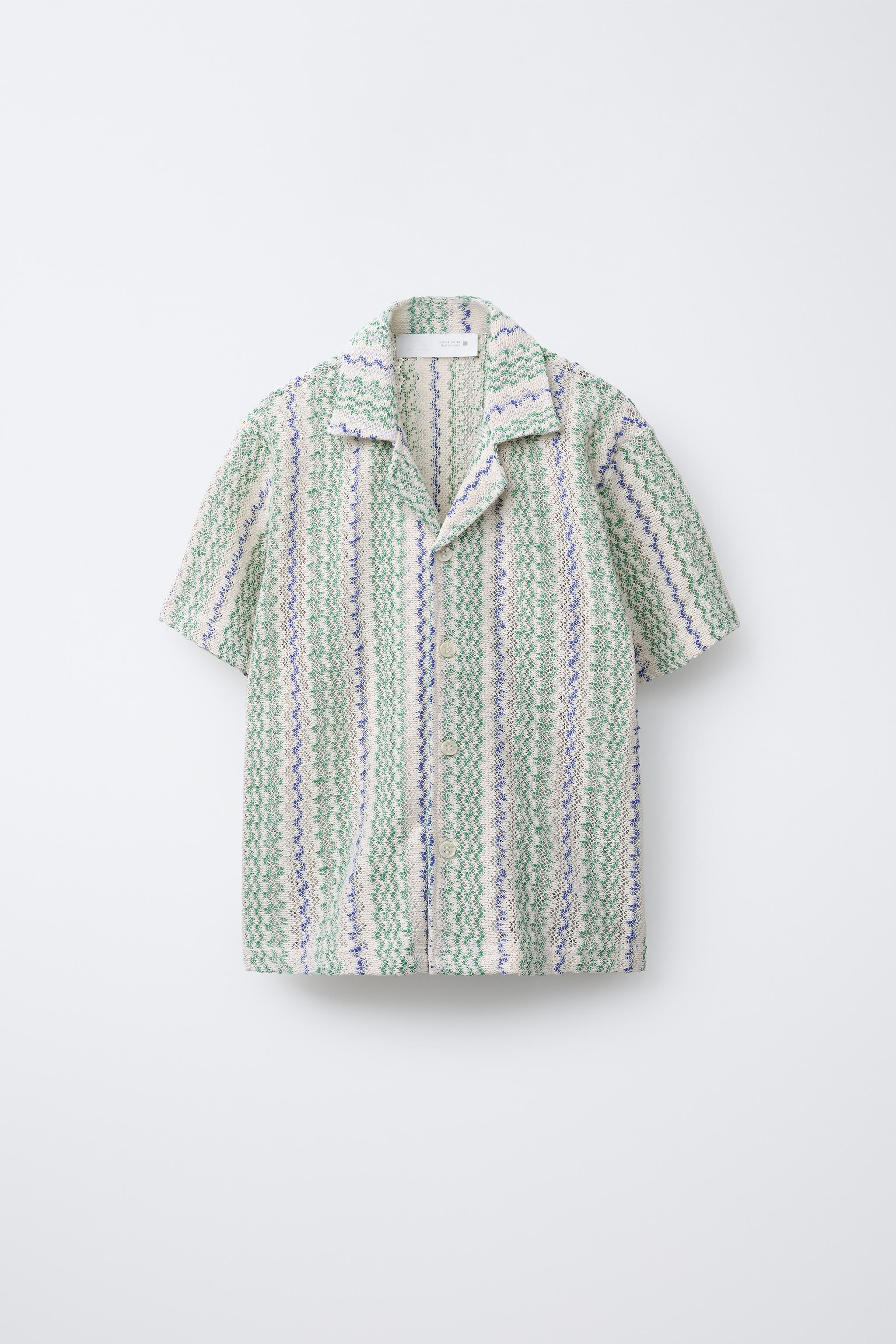 WAVY TEXTURED SHIRT