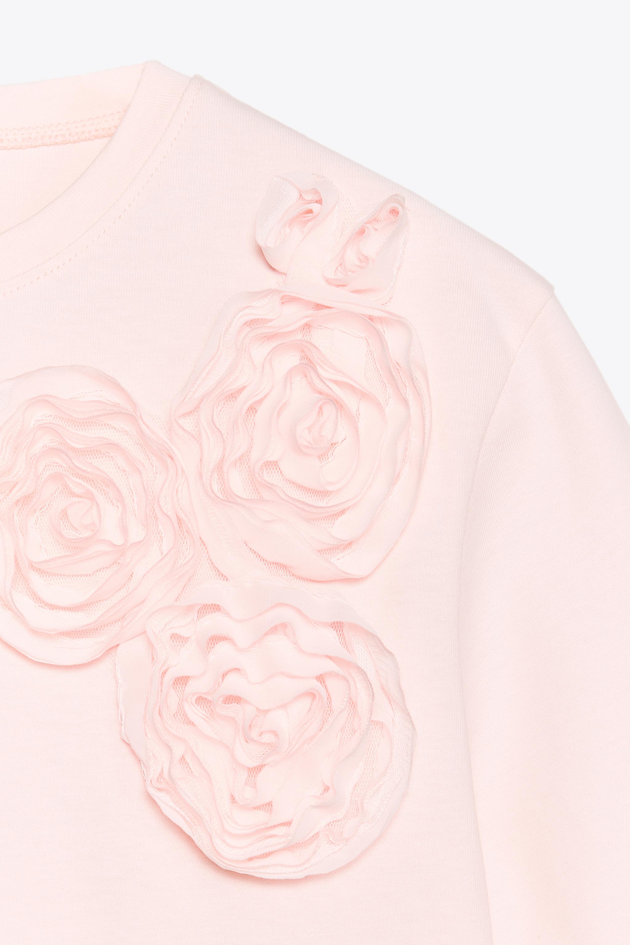 T-SHIRT À FLEUR