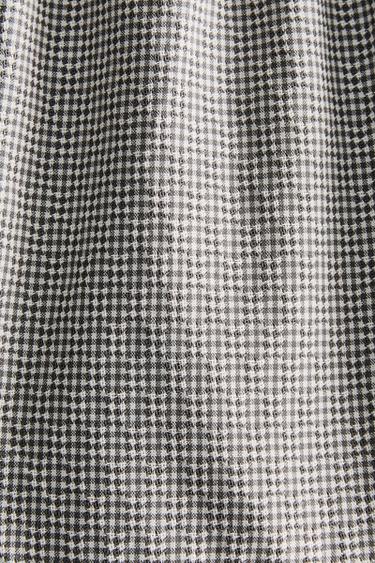CHILDREN’S CHECK TROUSERS - Grey green by Zara - Image 3