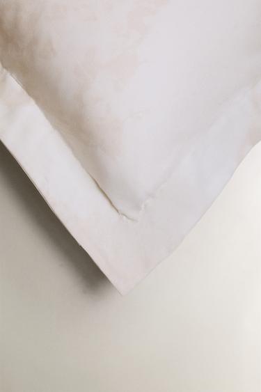 MARBLE PRINT PILLOWCASE - Oyster-white by Zara - Image 3