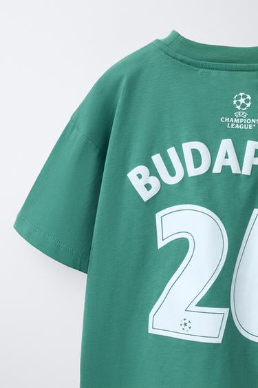 T-SHIRT IMPRIMÉ UEFA CHAMPIONS LEAGUE ® - Vert de Zara - Image 3