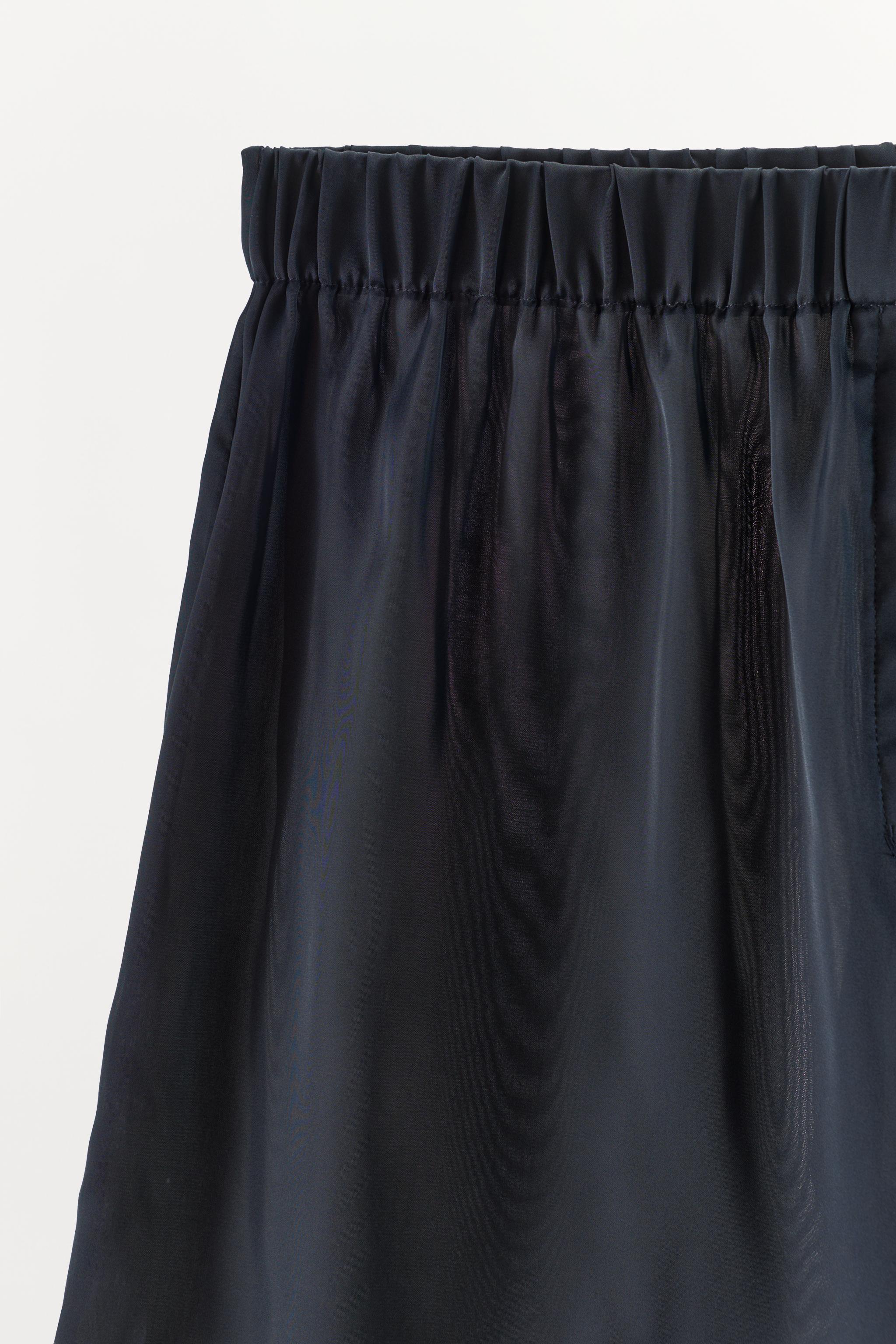 Женские шорты Zara SATIN SHORTS — фото 8