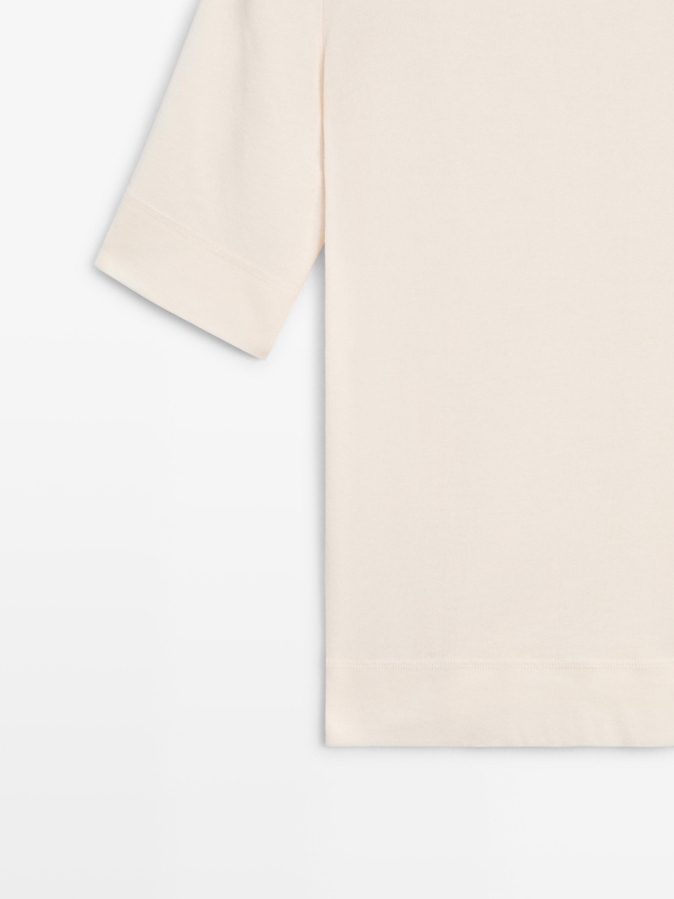Cotton blend T-shirt