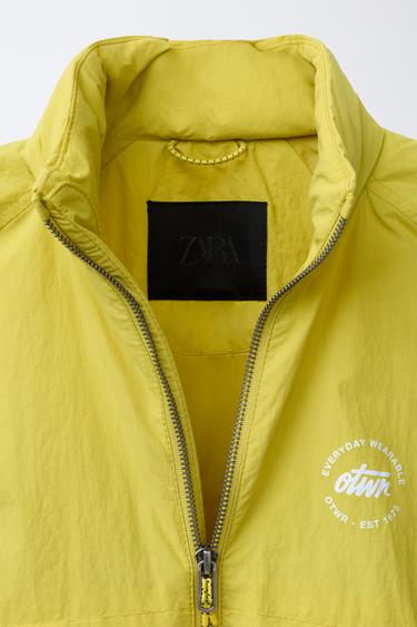 LIGHTWEIGHT WATER-REPELLENT JACKET - Lime by Zara - Image 6