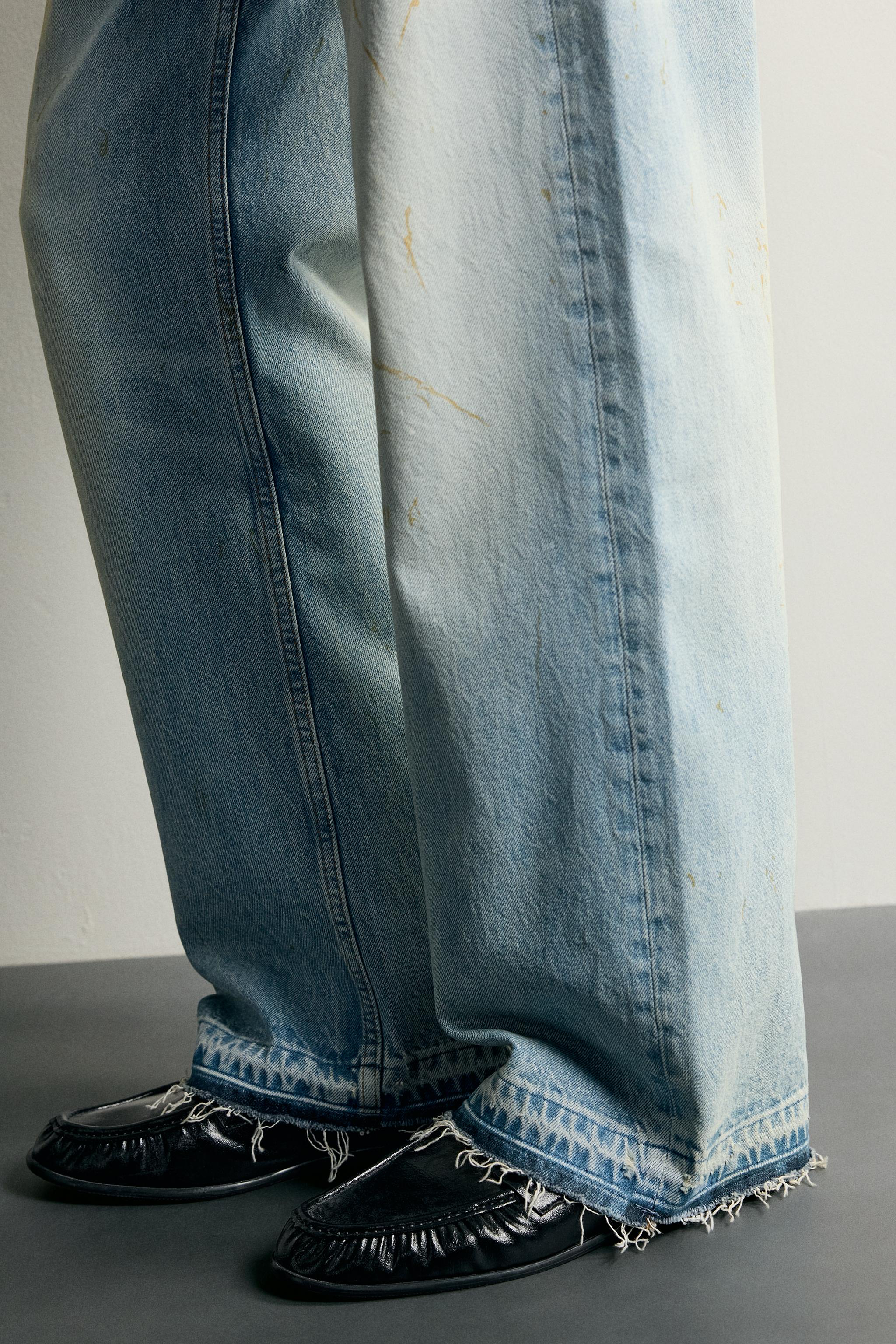 Zara LOOSE FIT JEAN görsel 5