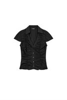 BÜZGÜLÜ POPLİN TOP - Görsel 2