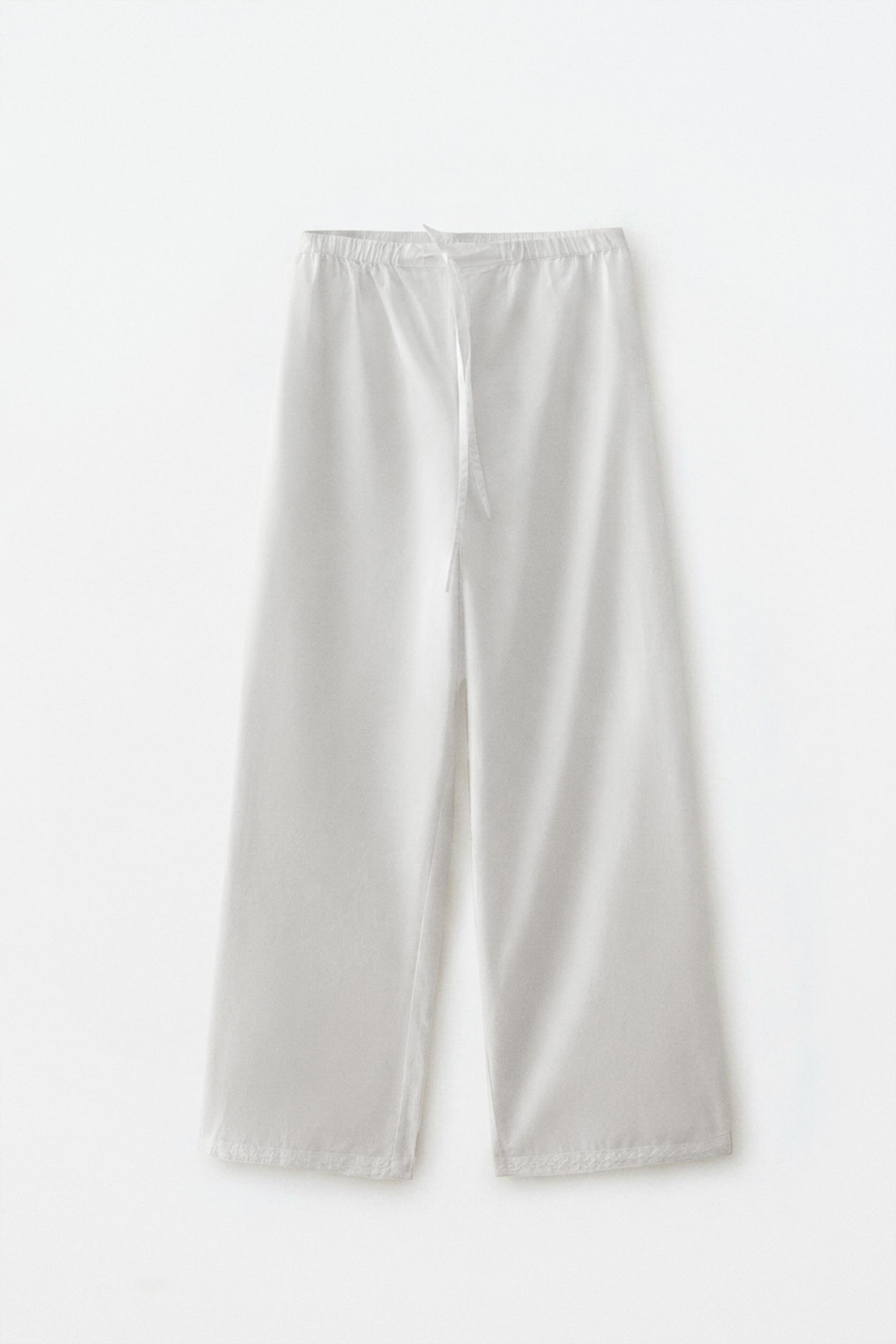 COTTON TROUSERS