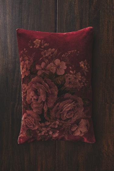 VELVET CUSHION COVER - Terracotta by Zara - Image 4