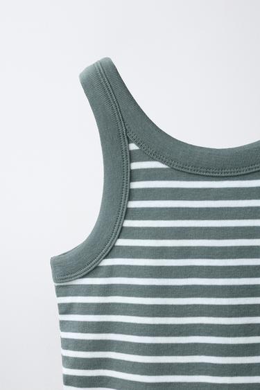STRIPED APPLIQUÉ TOP - Stripes by Zara - Image 2