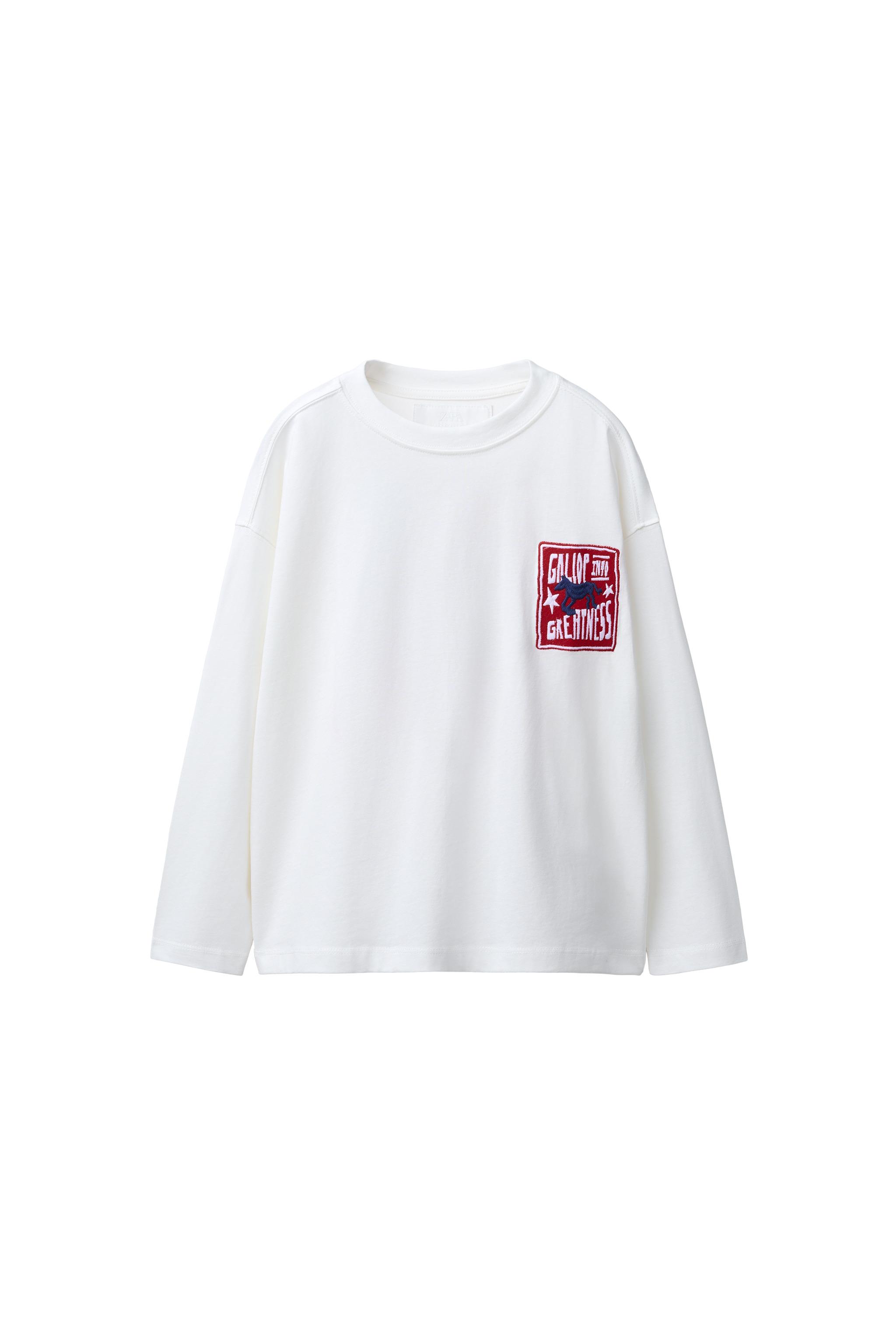 labyrinths 馬プリント Tシャツ ホワイト150cm 01716615250-f1.jpg?ts=
