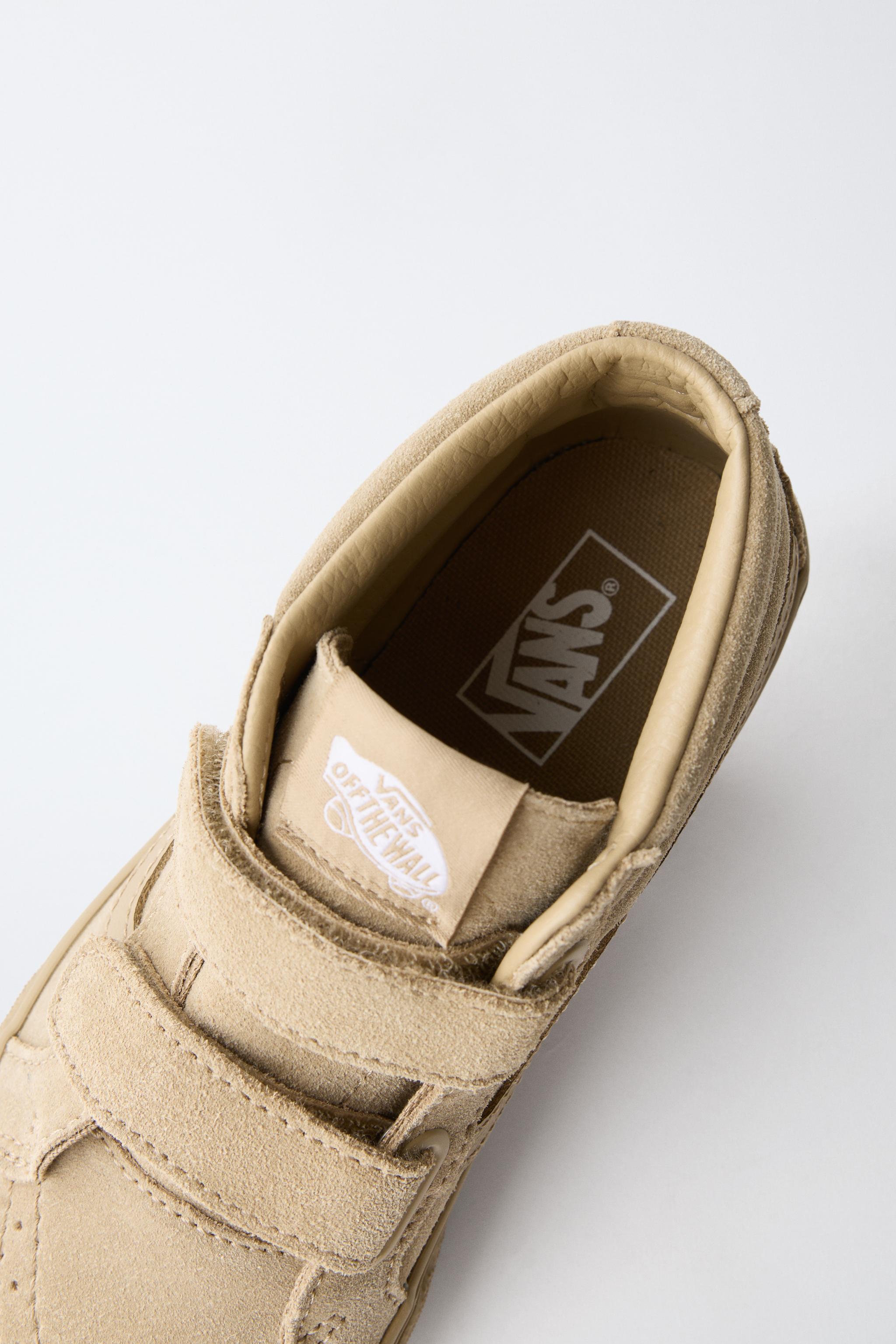 ZARA VANS® LEATHER SNEAKER BOOTS