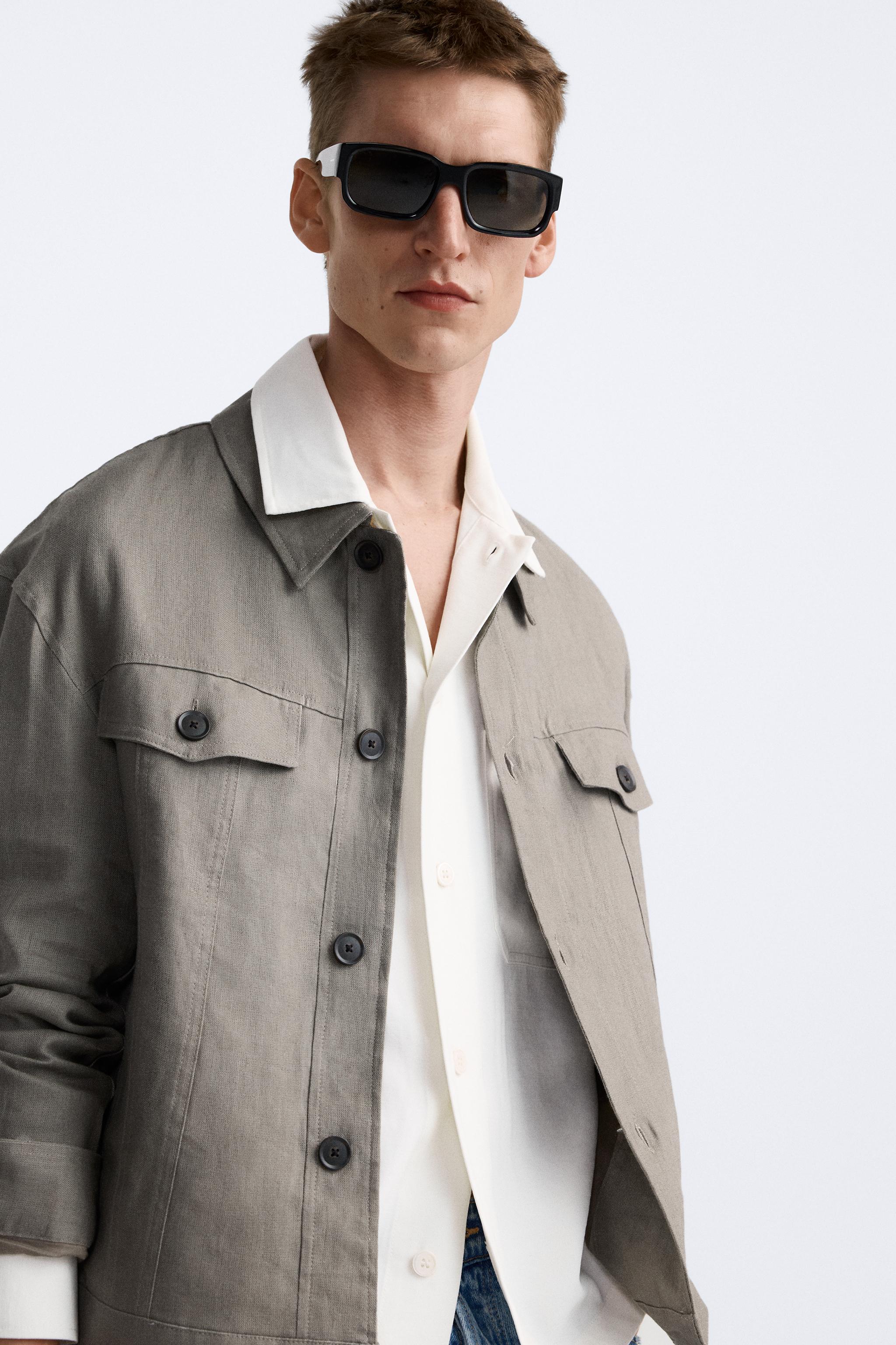 Zara 2024 linen jacket