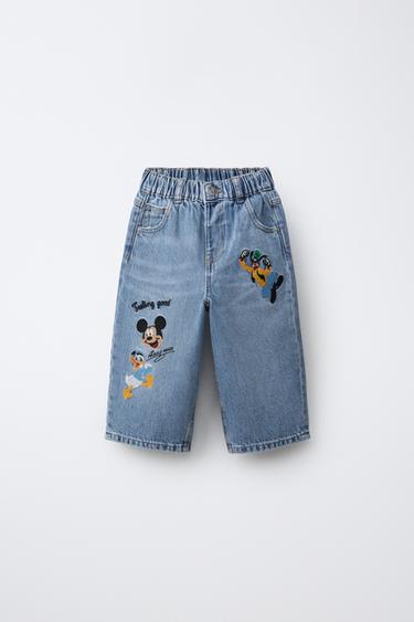 Zaras PÖSIGA JEANS © DISNEY - Blå medel