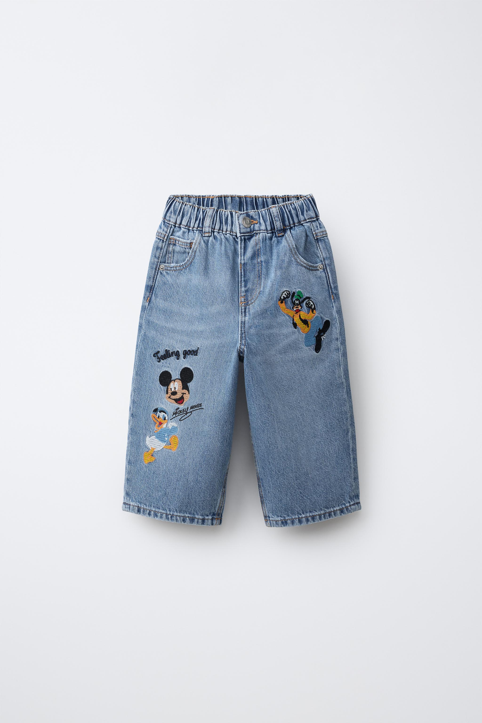 Детские джинсы Zara BAGGY JEANS © DISNEY — фото 2