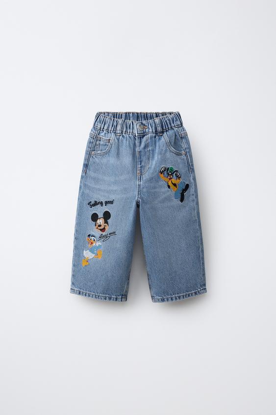 BAGGY JEANS © DISNEY - Mid-blue de Zara - Imagen 0