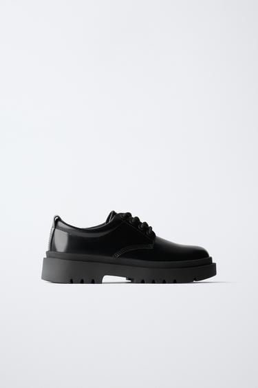 BLUCHER TRACK - Negro de Zara