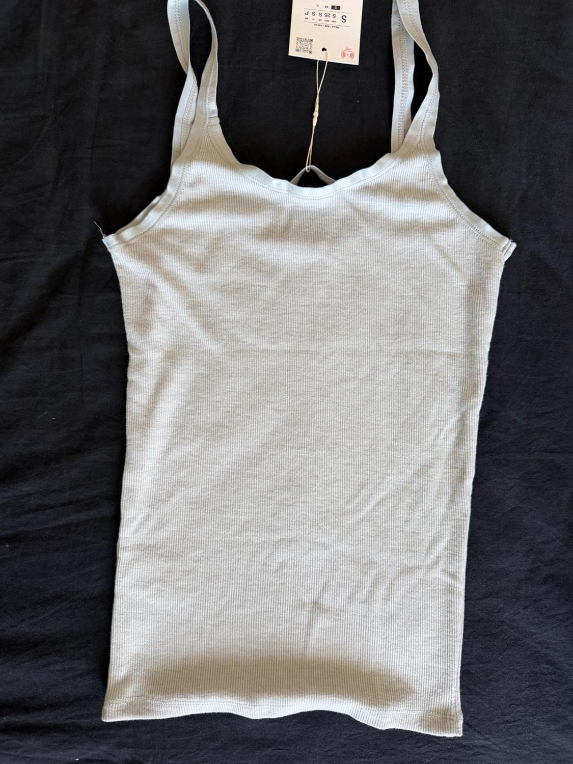 RIBBED VEST TOP - Image 4
