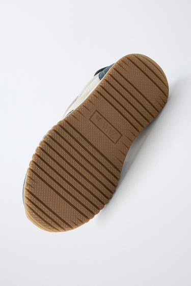 BASKETS COMBINÉES - Blanc de Zara - Image 6