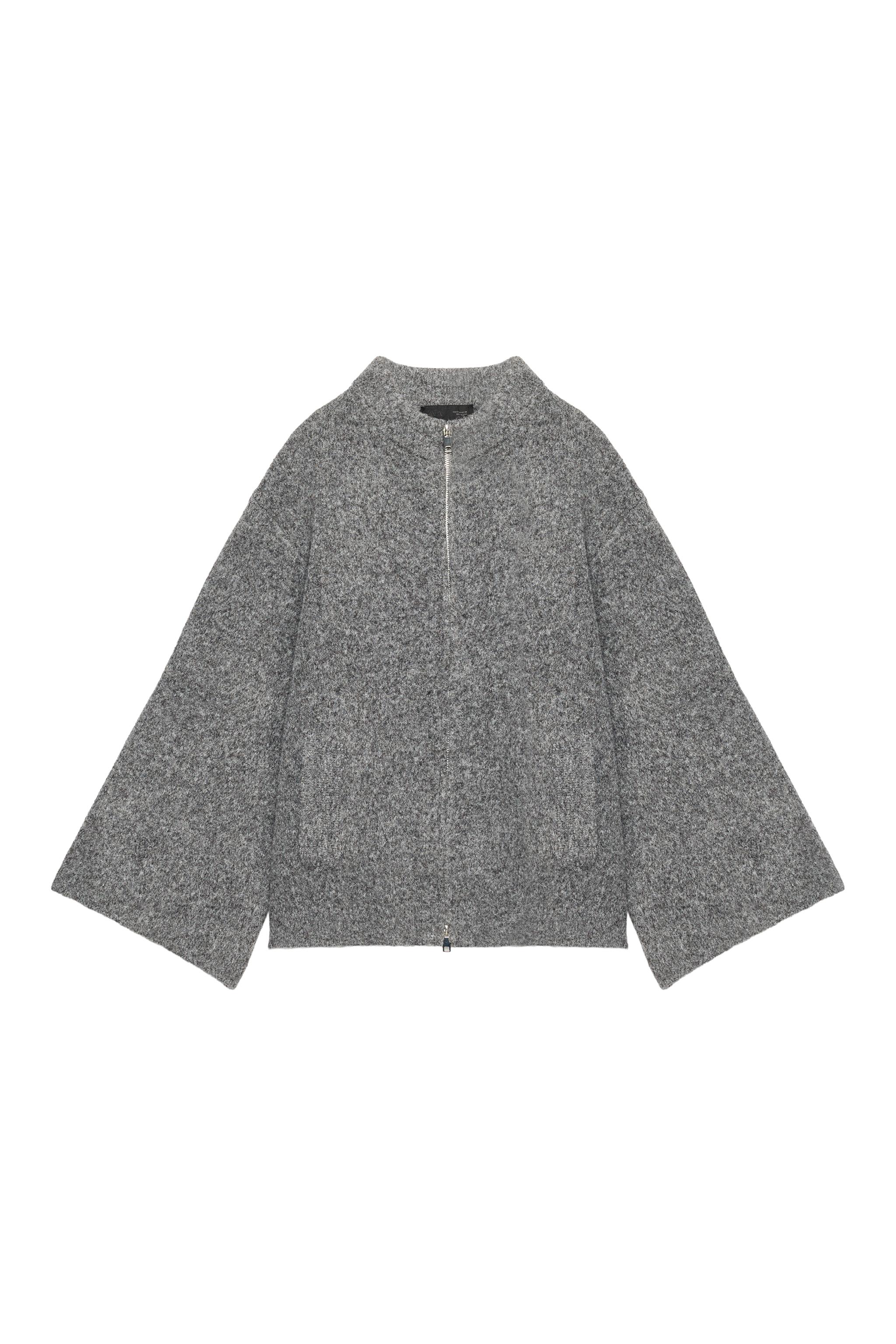 CHAQUETA PUNTO MANGA ANCHA