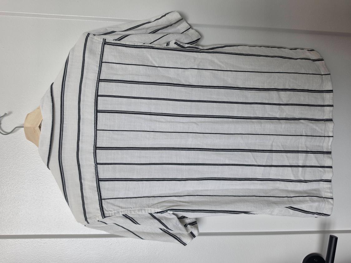 VISCOSE - LINEN STRIPED SHIRT - Image 3