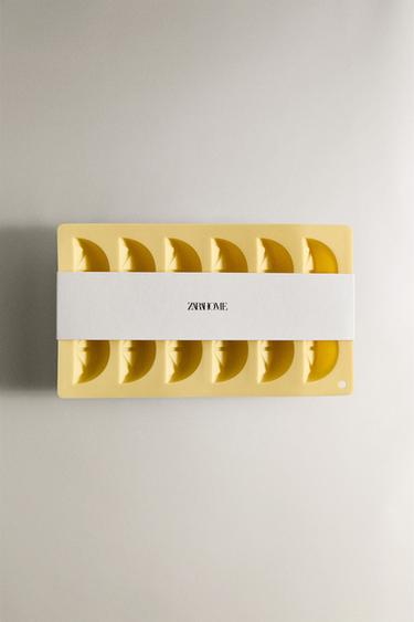 BAC À GLAÇON SILICONE TRANCHES CITRON - Jaune de Zara - Image 4