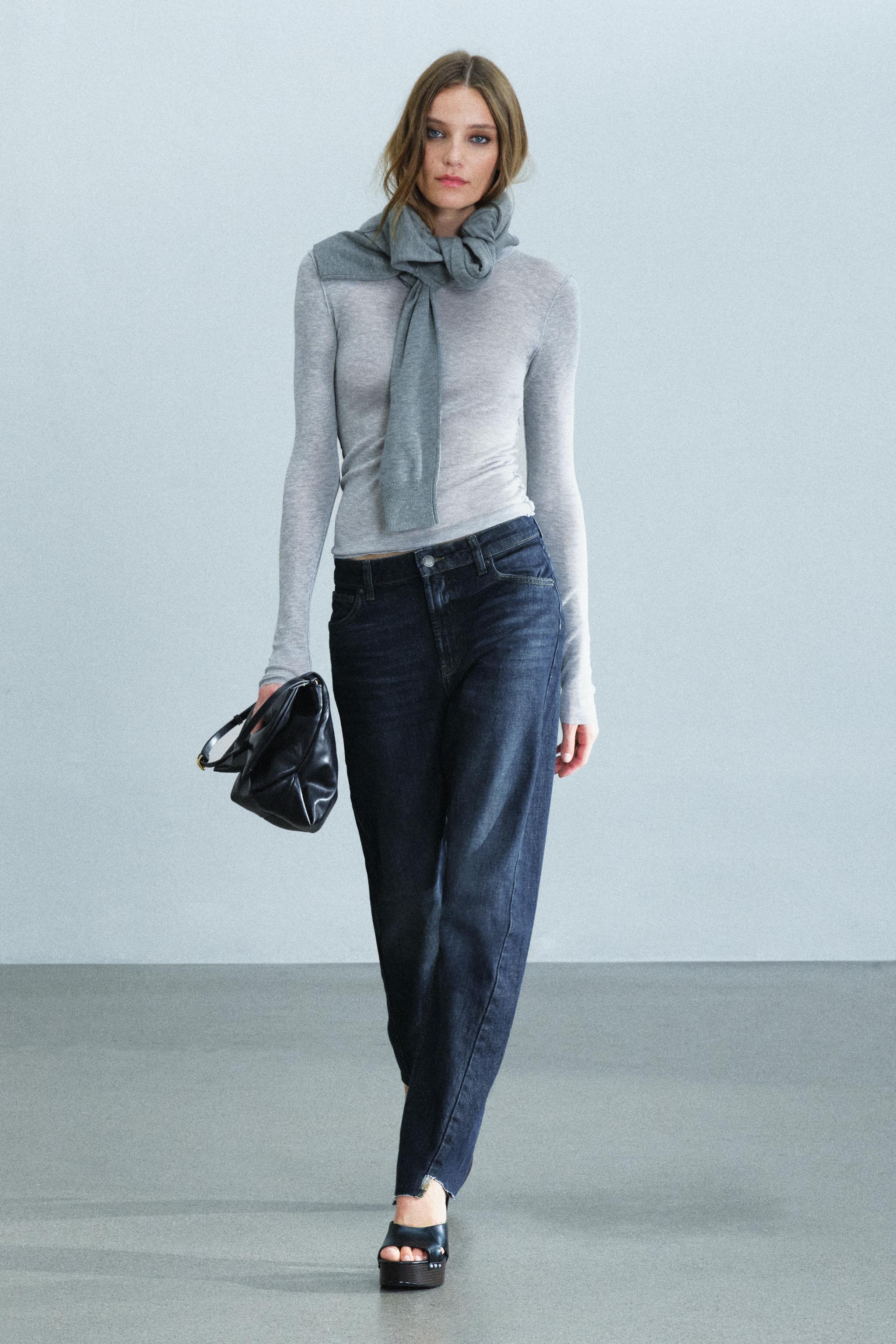 JEAN ZW COLLECTION THE SPLIT SEAM DROIT TAILLE BASSE