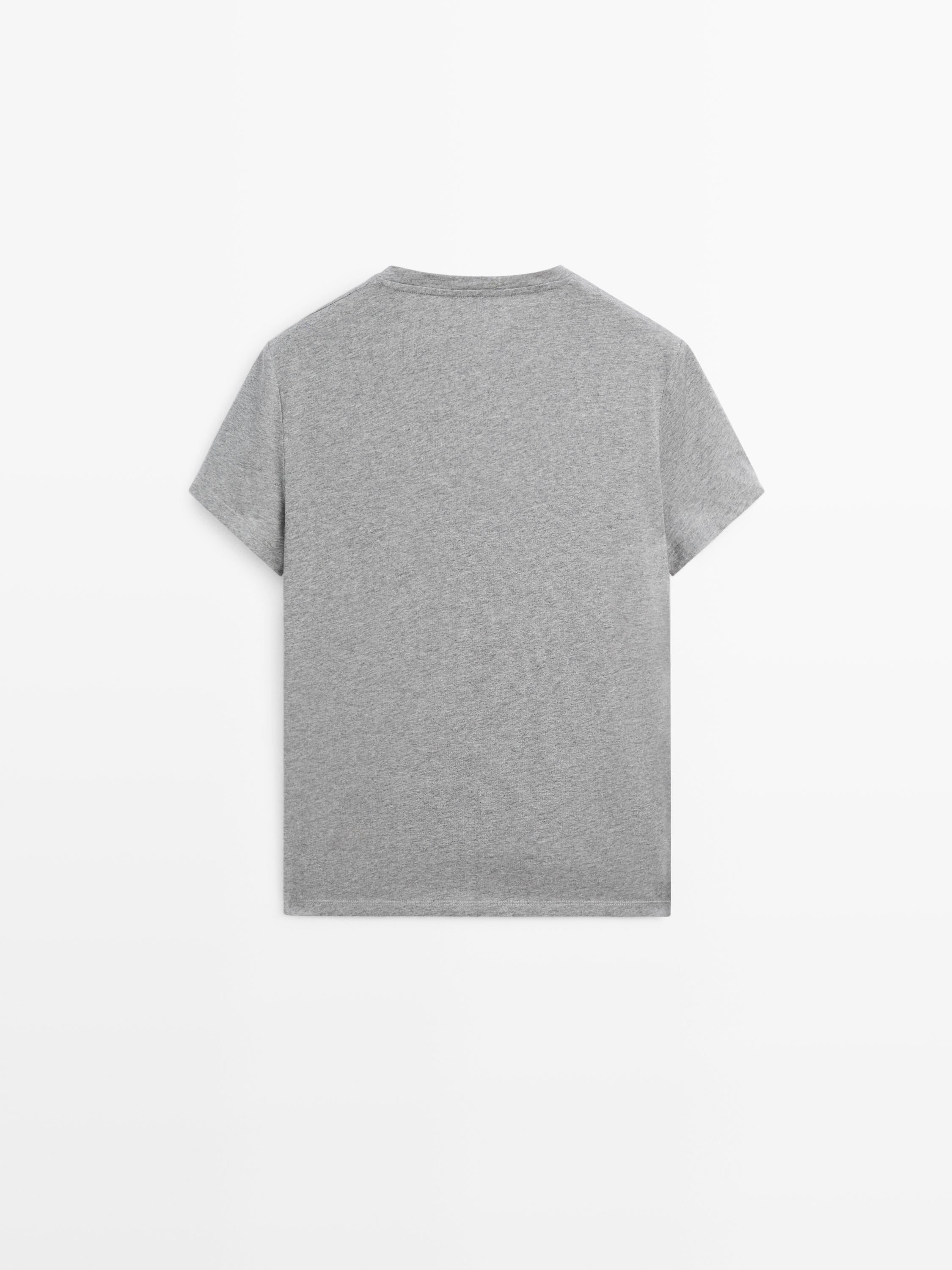100% cotton short sleeve knit T-shirt